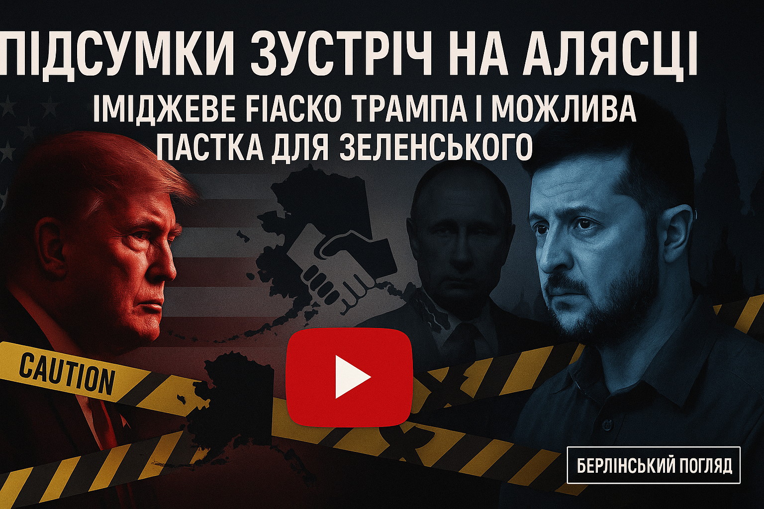 Підсумки зустрічі на Алясці: іміджеве фіаско Трампа і можлива пастка для Зеленського