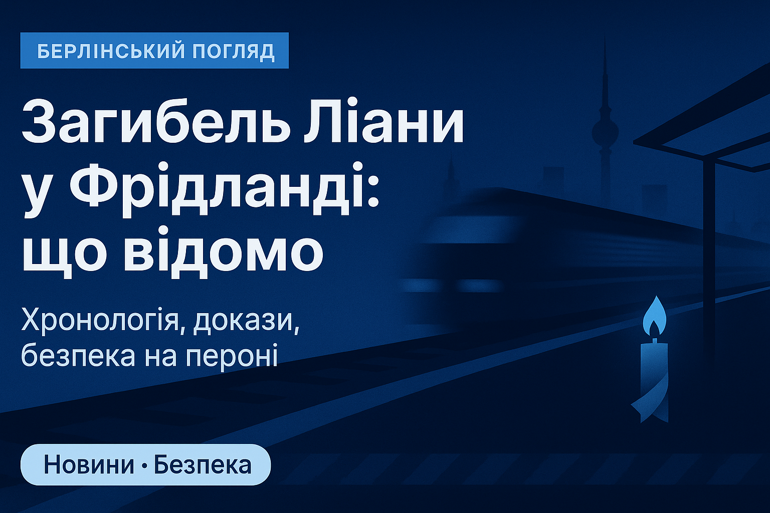 Українку штовхнули під поїзд: що відомо про загибель 16-річної Ліани в Німеччині і чому ця справа сколихнула політику